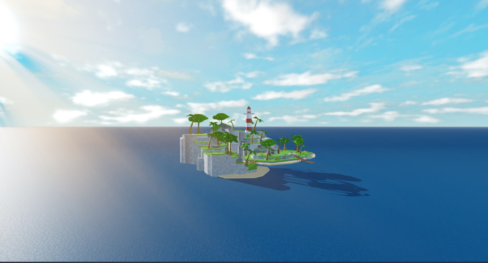 Great Flood preset: walls of water