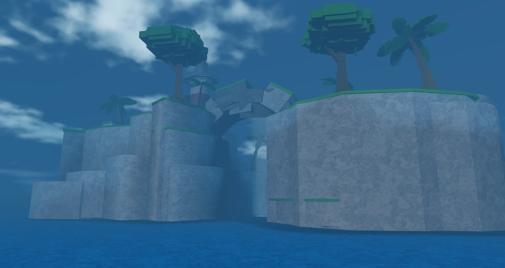 Pirate Seas preset, cliff side