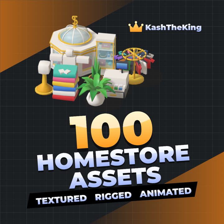 100 Homestore Assets Roblox asset pack thumbnail