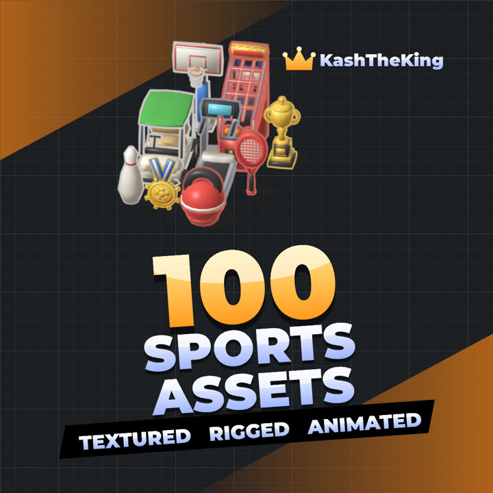 100 Sports Assets Roblox asset pack thumbnail