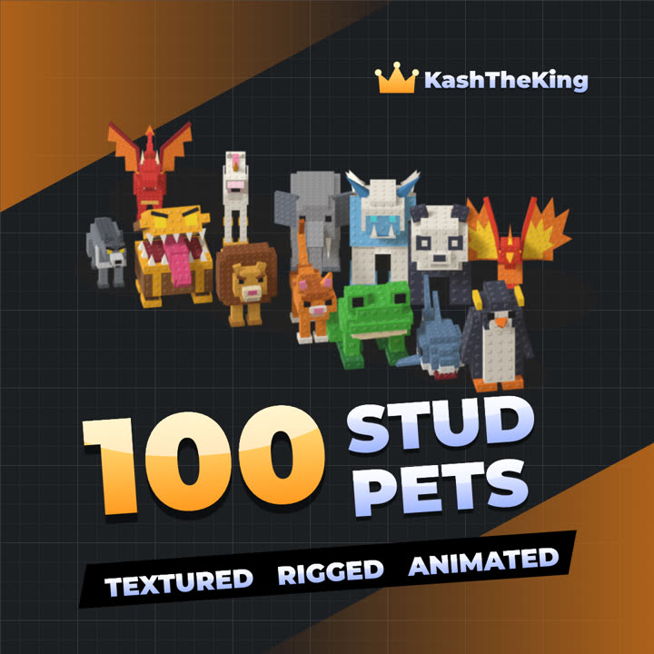 100 Stud Pets Roblox asset pack thumbnail